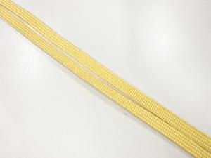 アンティーク　正絹　帯留め用手組三分紐